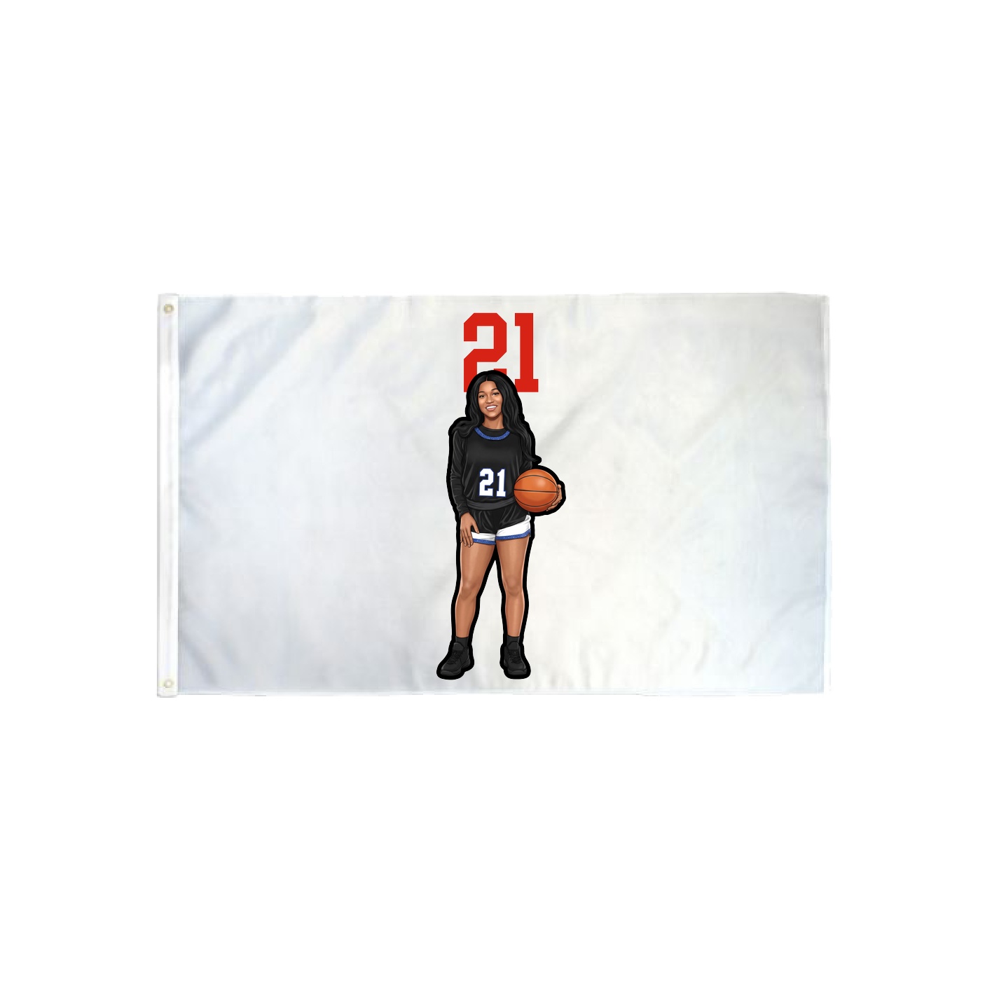 3x5 Flag — Number Top in Classic