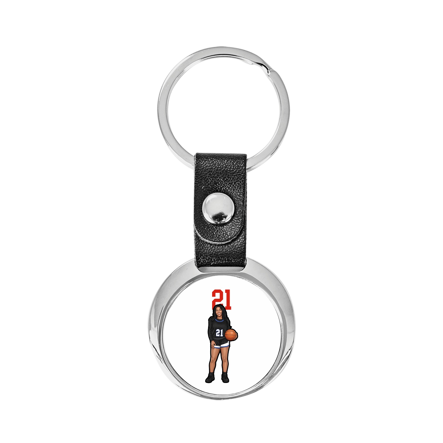 Key Chain — Number Top in Classic