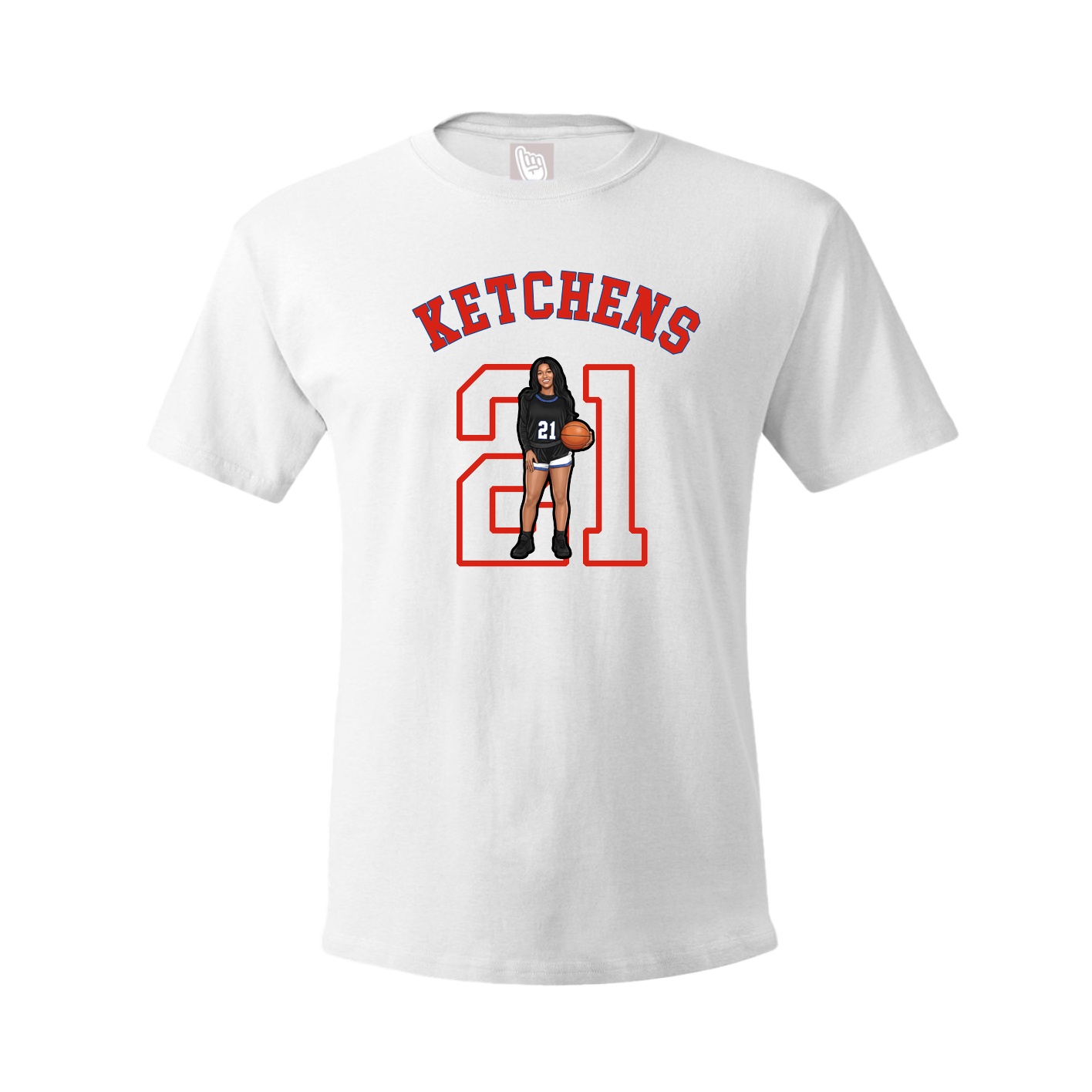 Tee — Shirsey Arch in White