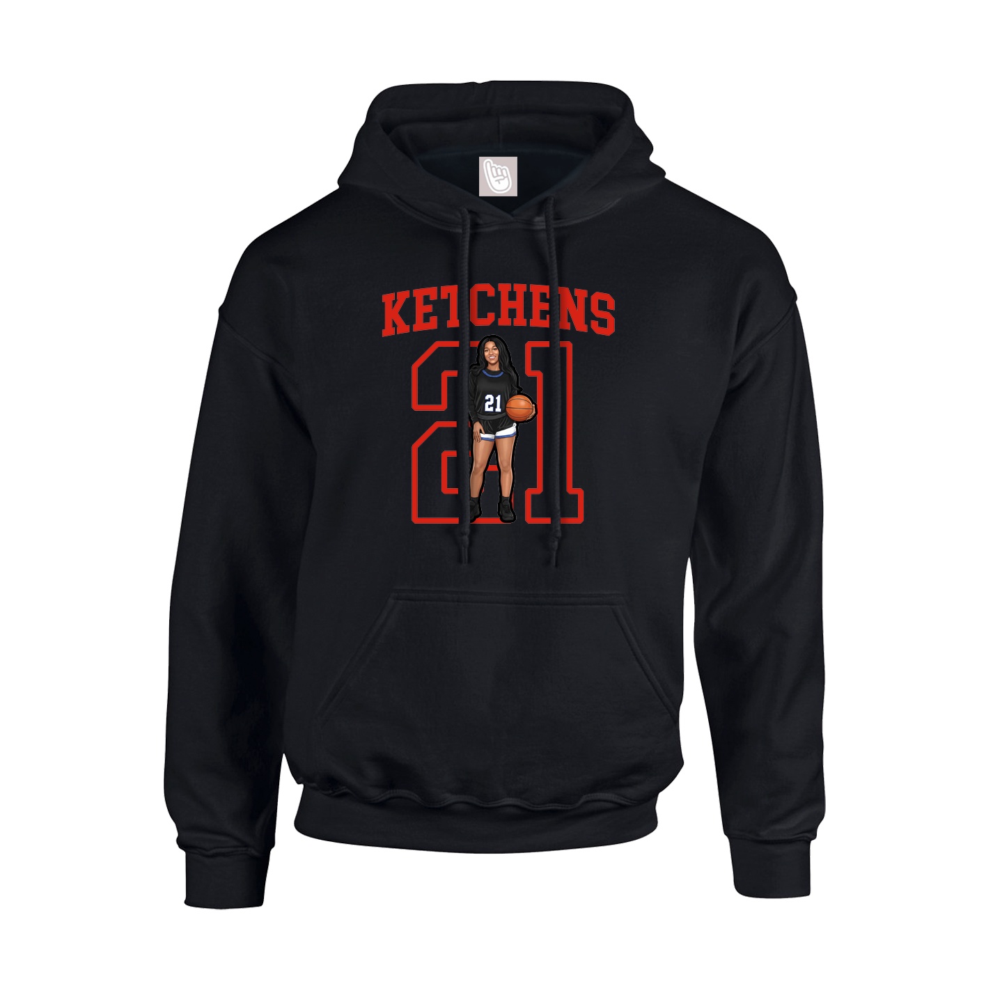 Youth Hoodie — Shirsey in Black