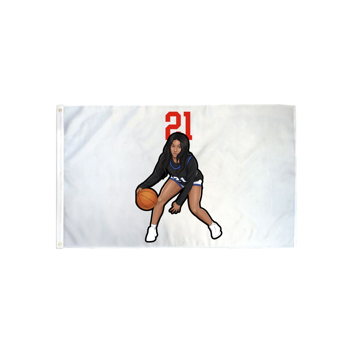 3x5 Flag — Number Top in Classic