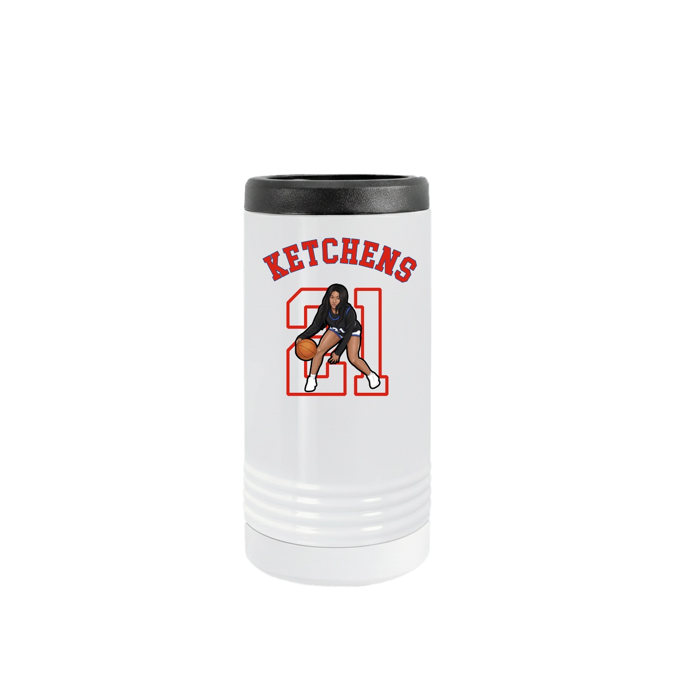 Slim Beverage Holder — Shirsey Arch in White