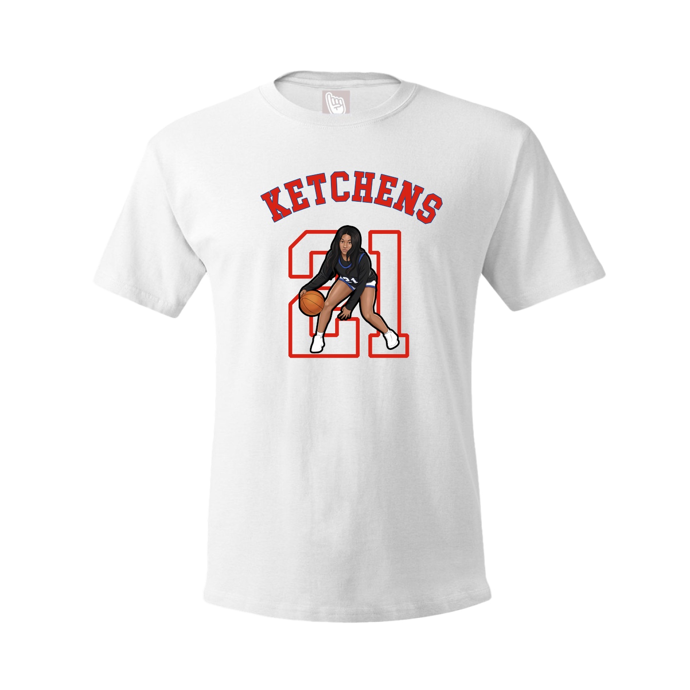 Youth Tee — Shirsey Arch in White