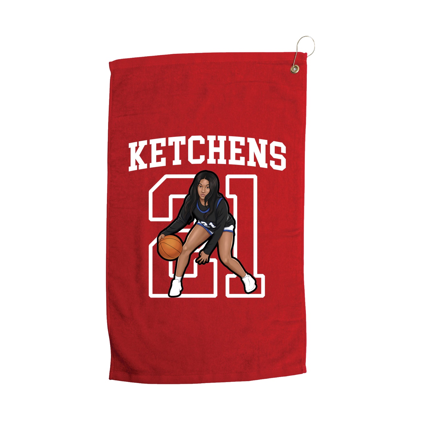 Golf Towel — Shirsey in Red