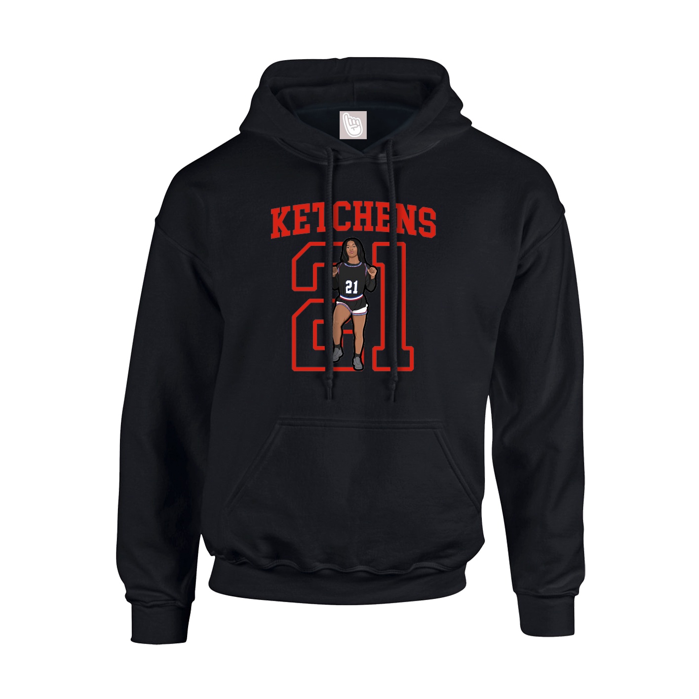 Youth Hoodie — Shirsey in Black