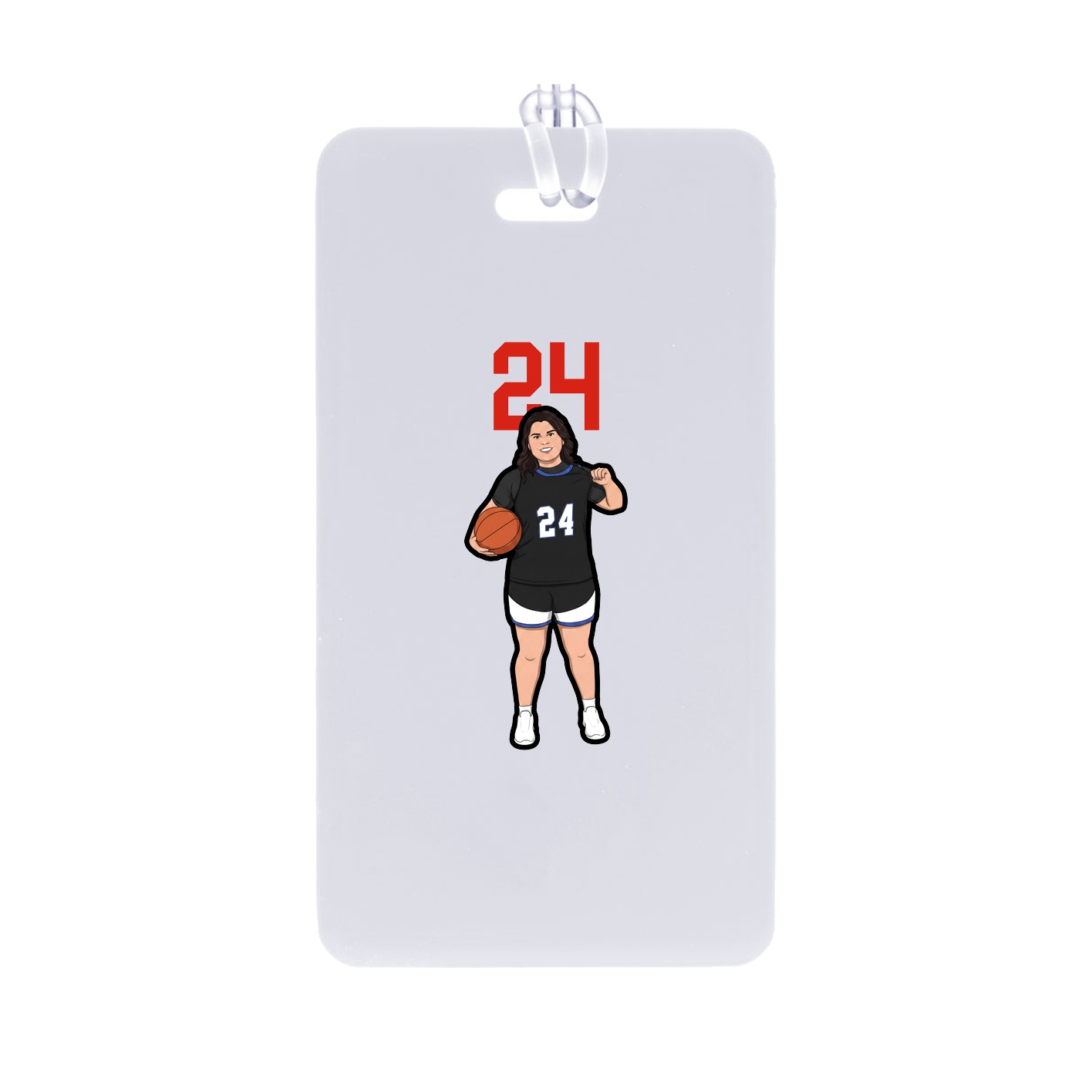 Bag Tag — Number Top in Classic