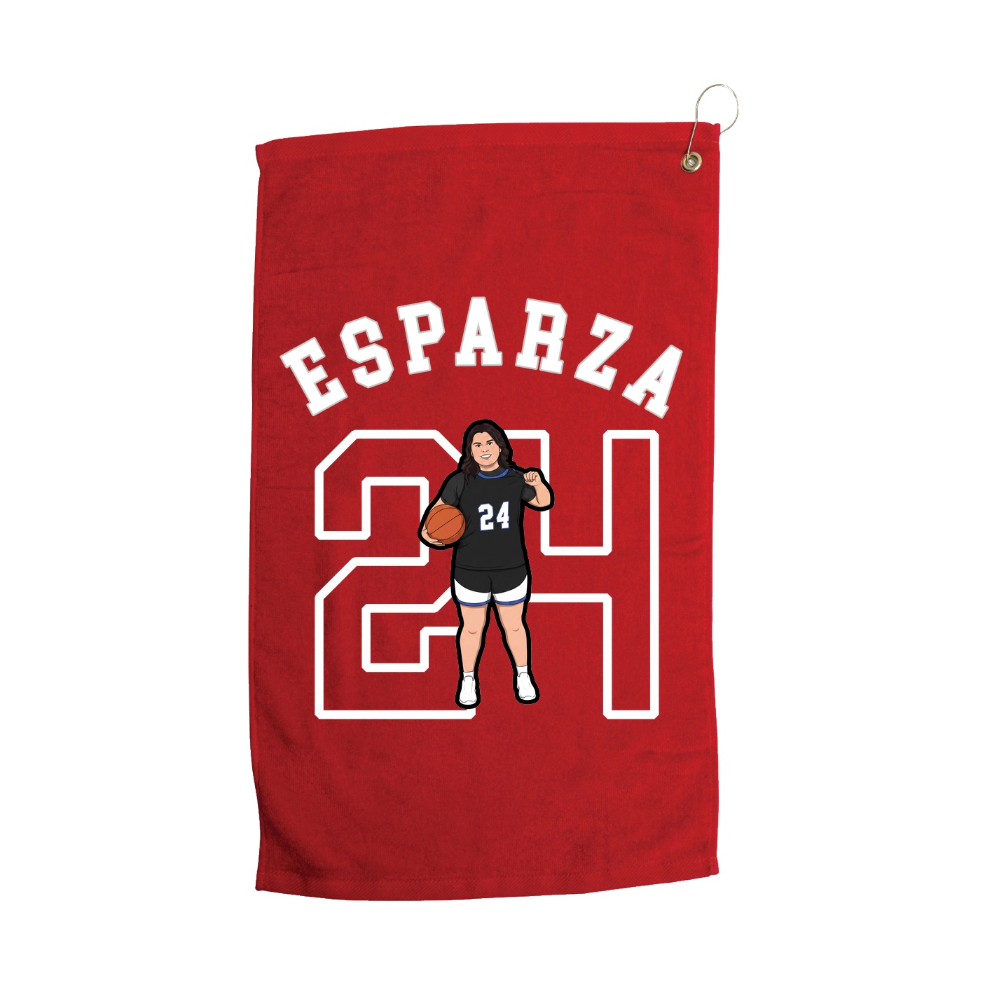 Golf Towel — Shirsey Arch in Red