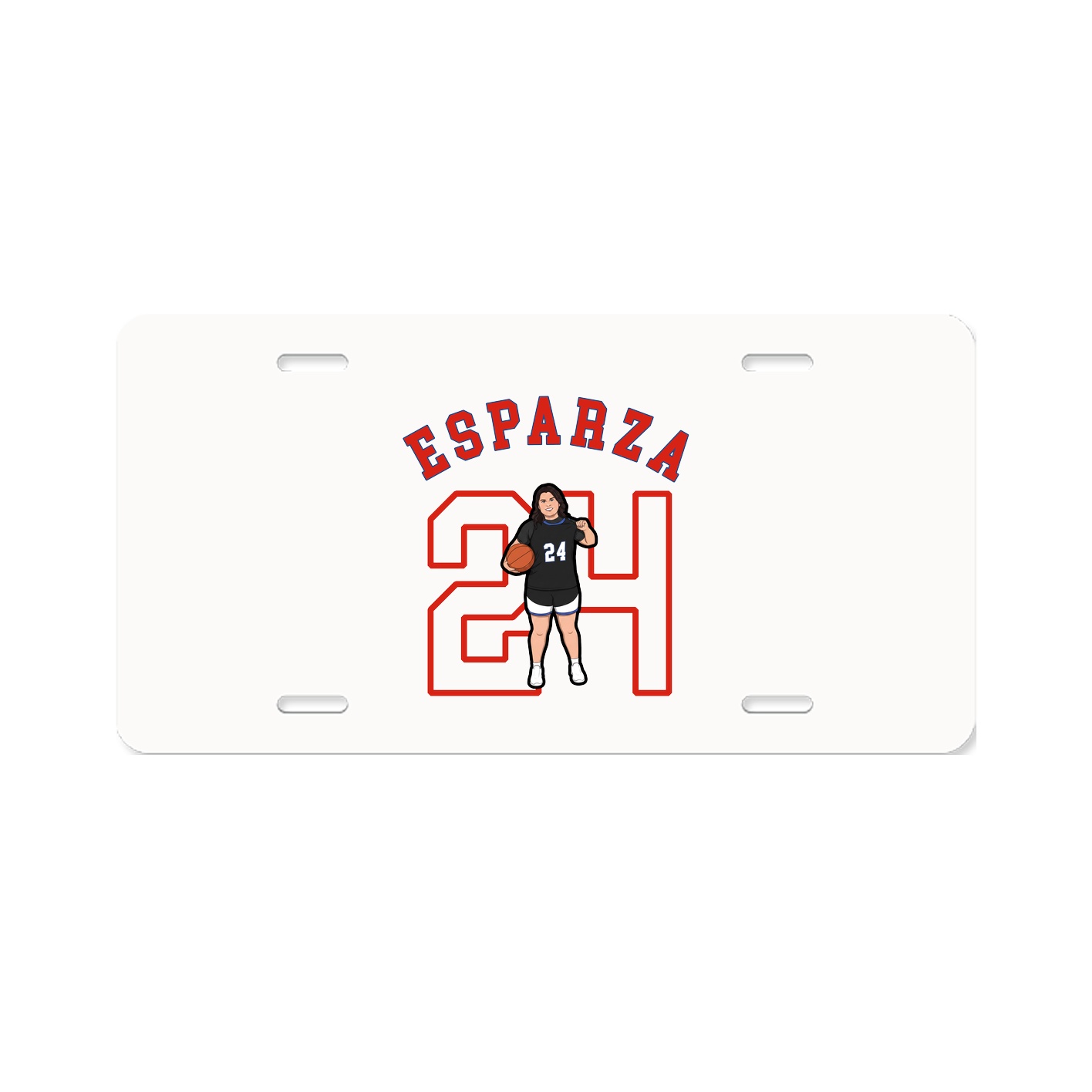 License Plate — Shirsey Arch in Classic