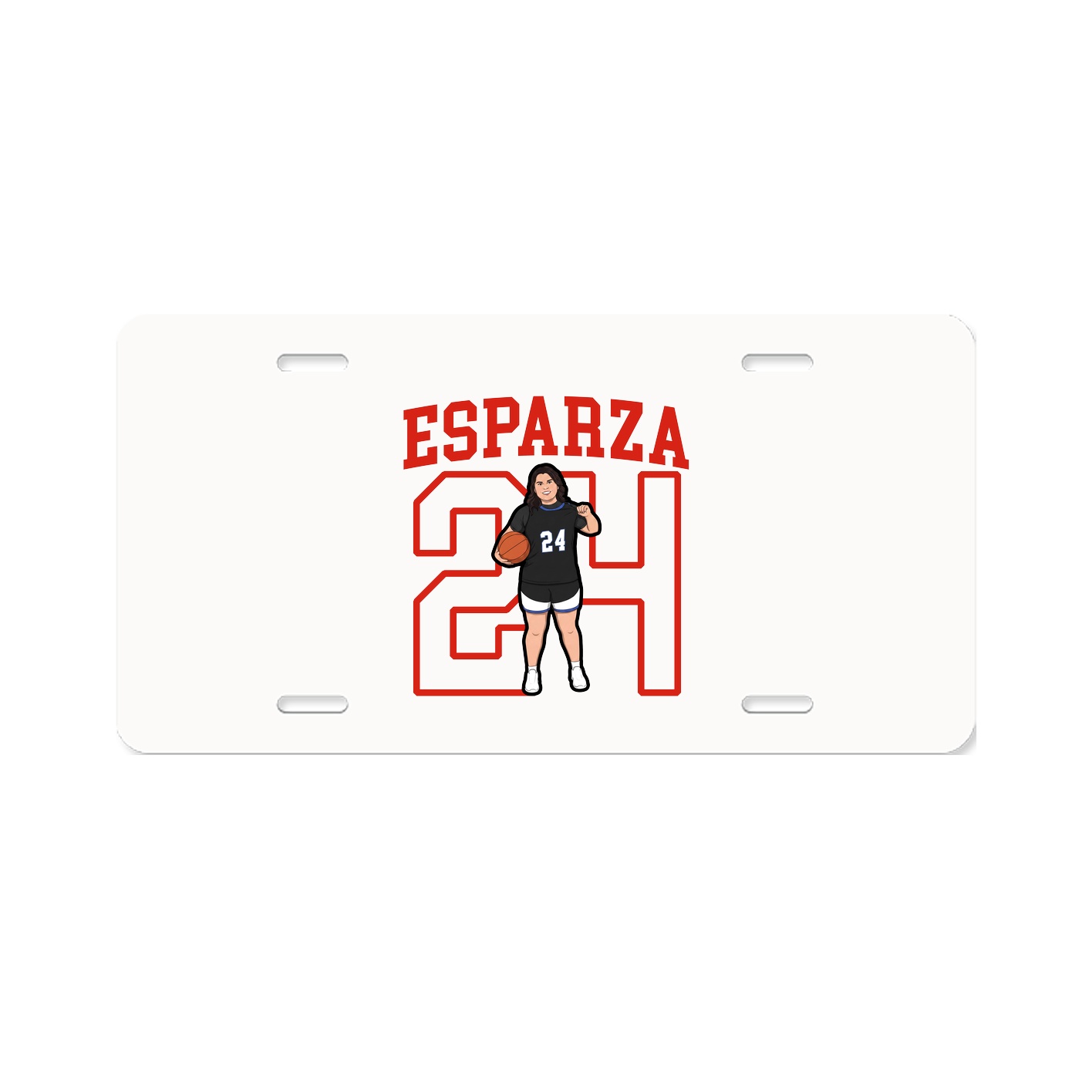 License Plate — Shirsey in Classic