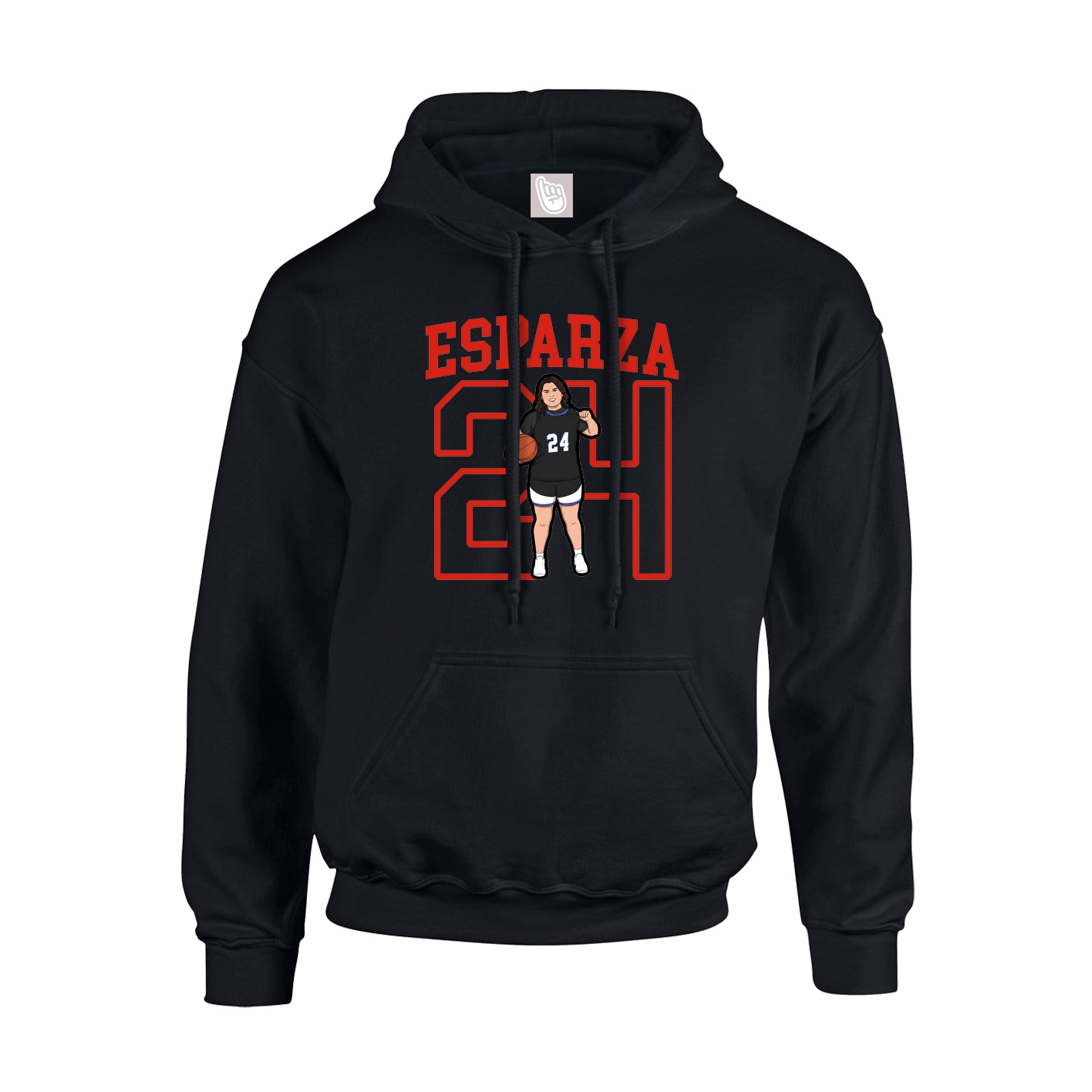 Youth Hoodie — Shirsey in Black