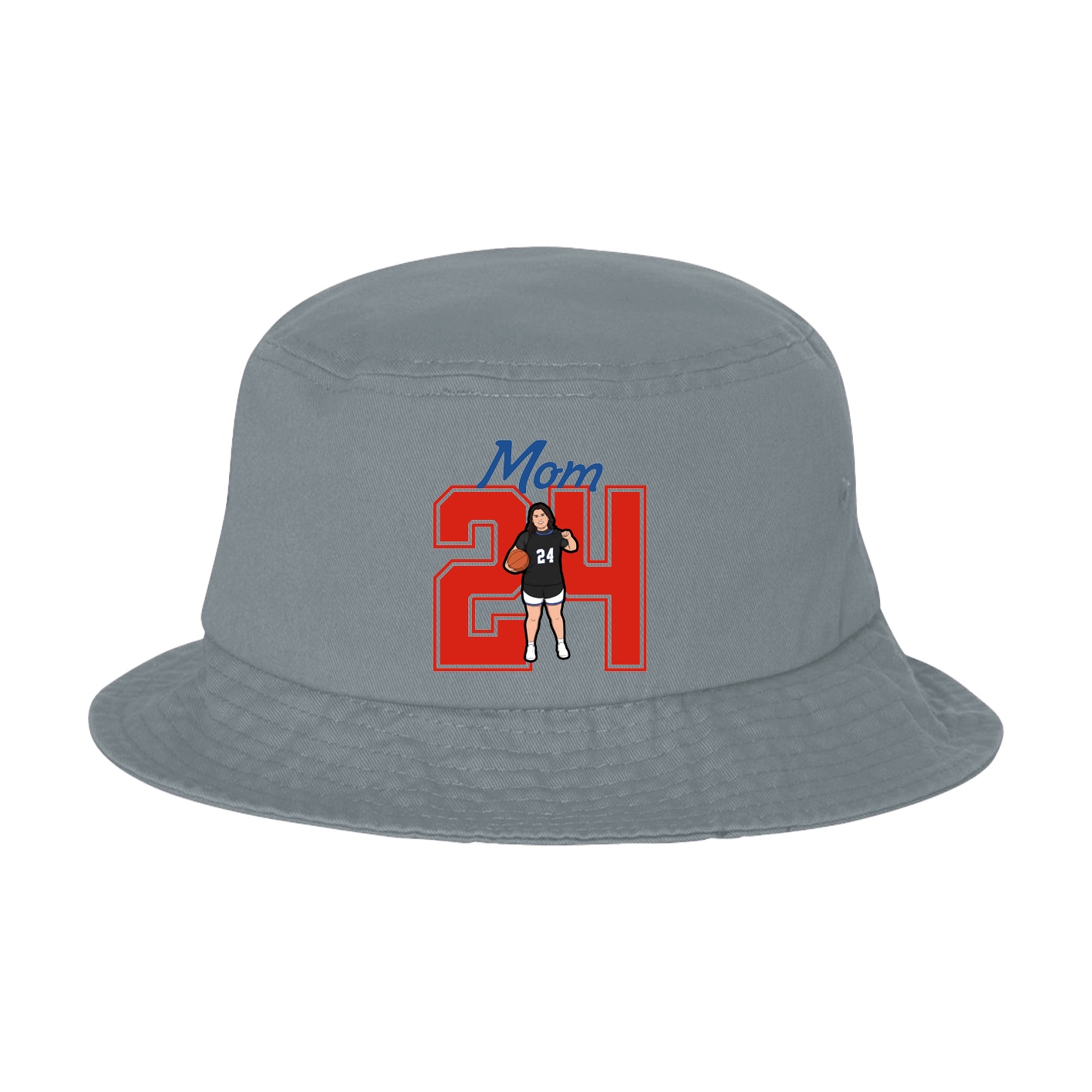 Bucket Cap — Mothers Day Shirsey in Grey