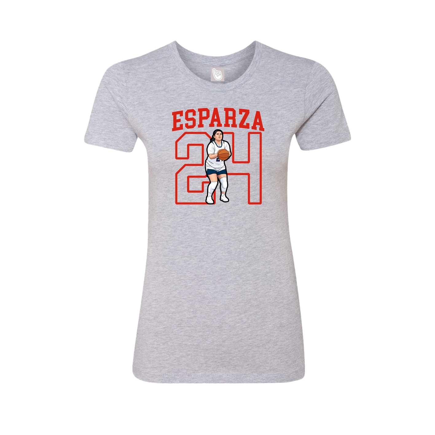 Womens Tee — Shirsey in Grey