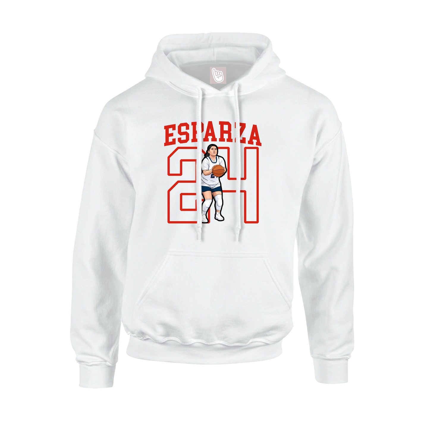 Youth Hoodie — Shirsey in White