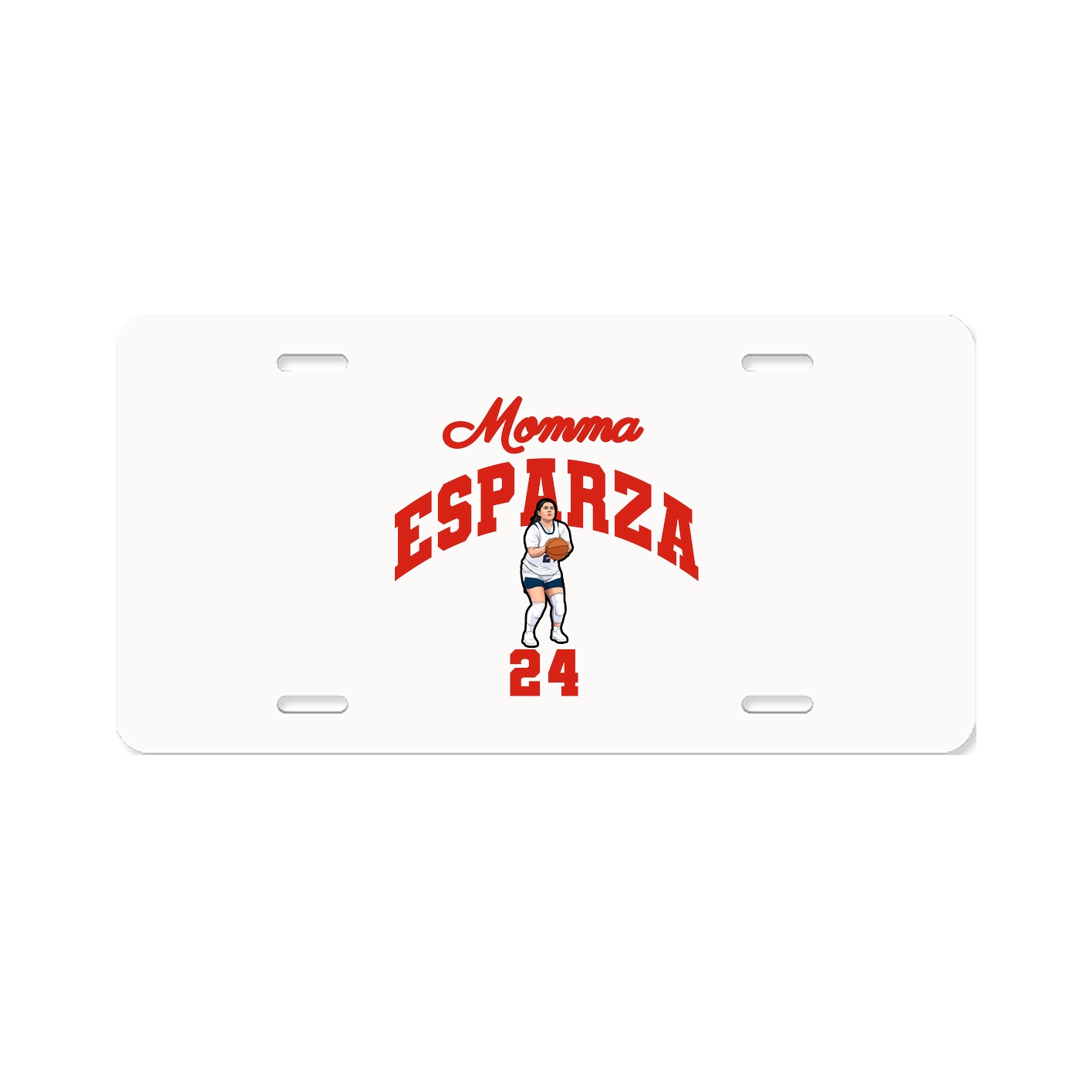 License Plate — Mothers Day Arch in Classic