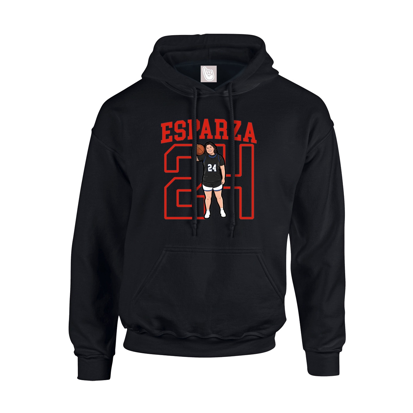 Youth Hoodie — Shirsey in Black