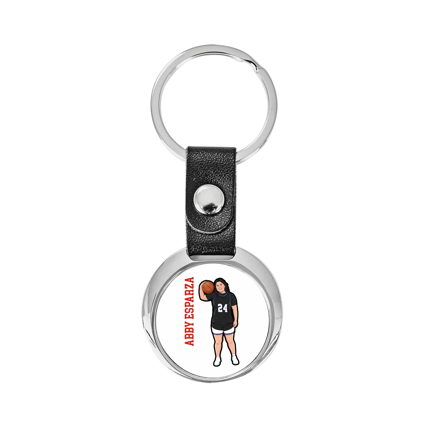 Key Chain — Name Vertical in Classic