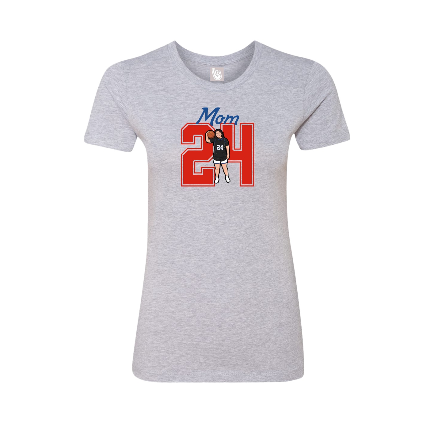 Womens Tee — Mothers Day Shirsey in Grey