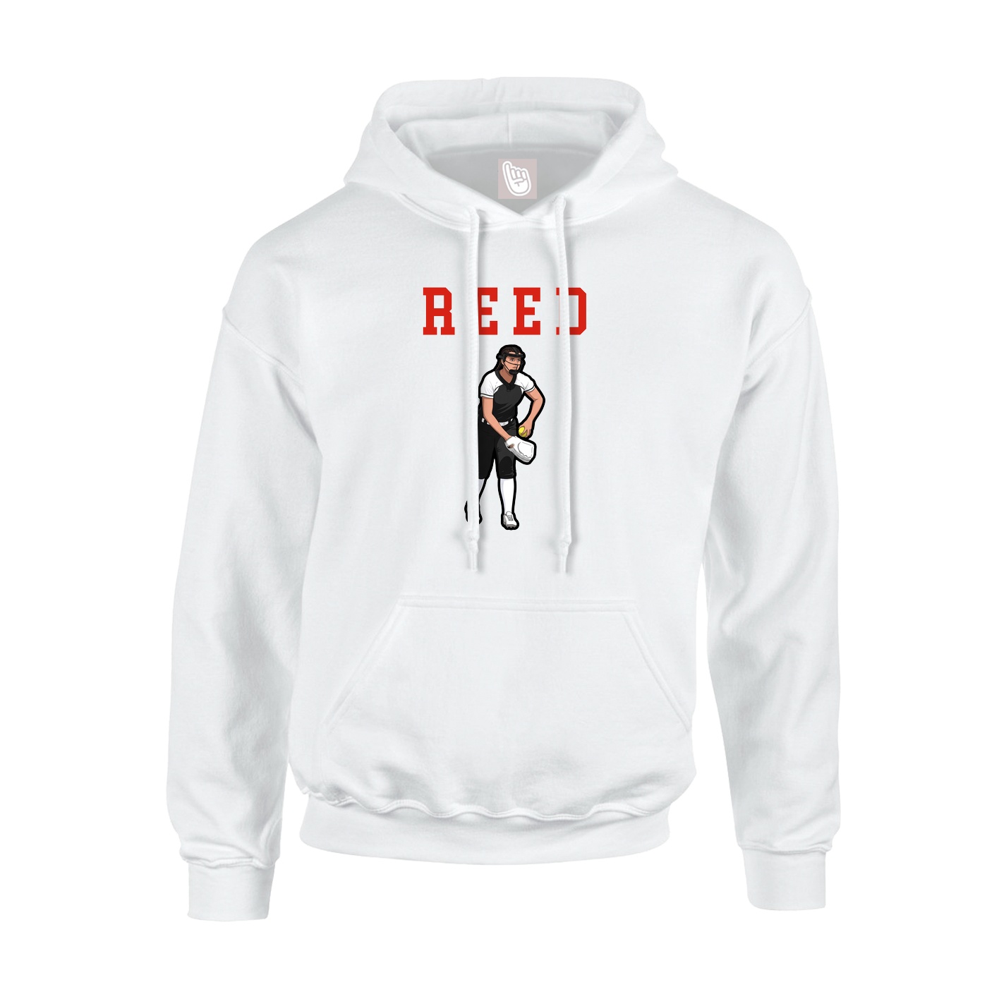 Youth Hoodie — Shirsey in White