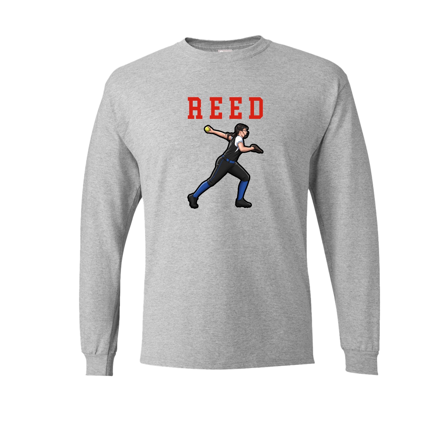 Long Sleeve Tee — Shirsey in Grey