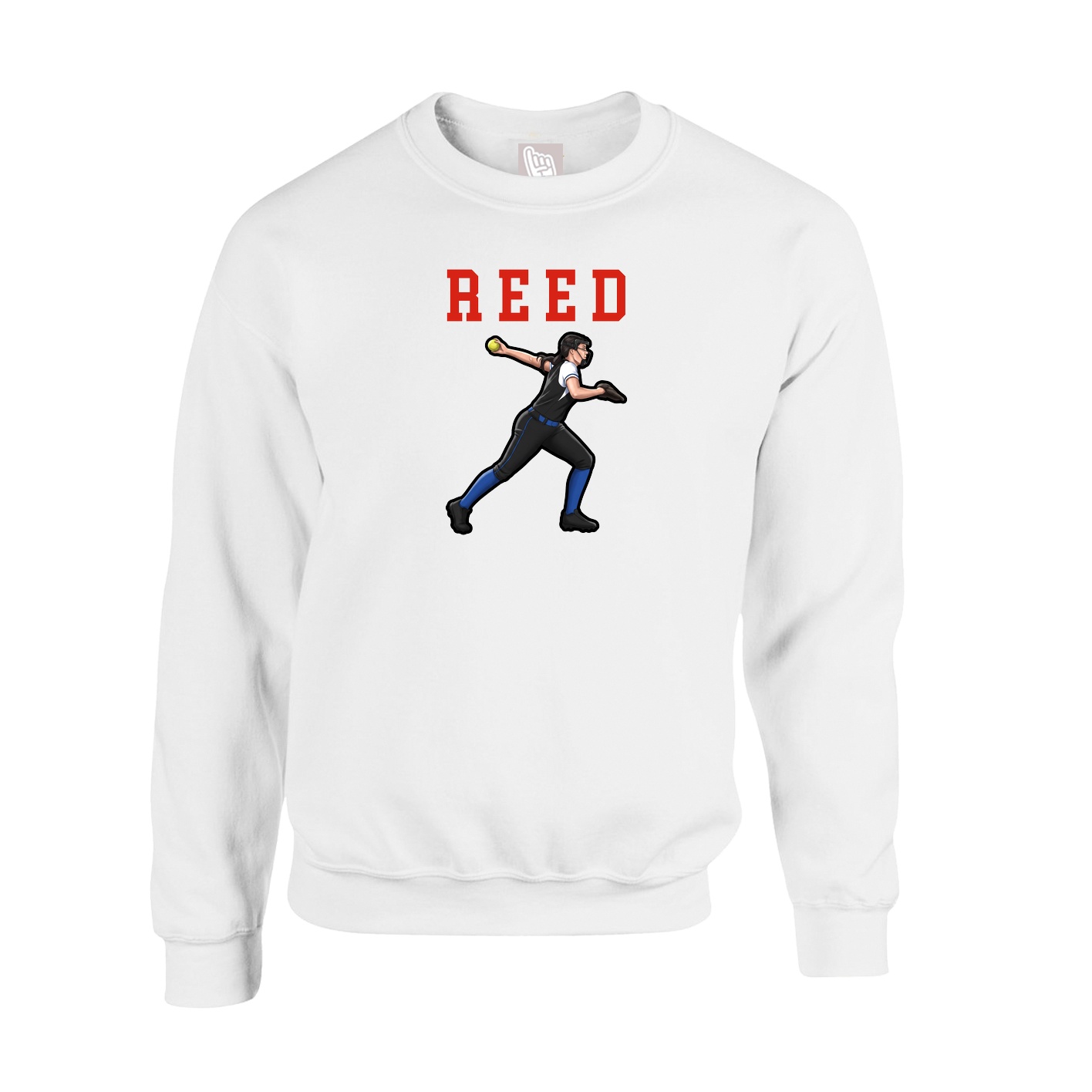 Fleece Crew — Shirsey in White