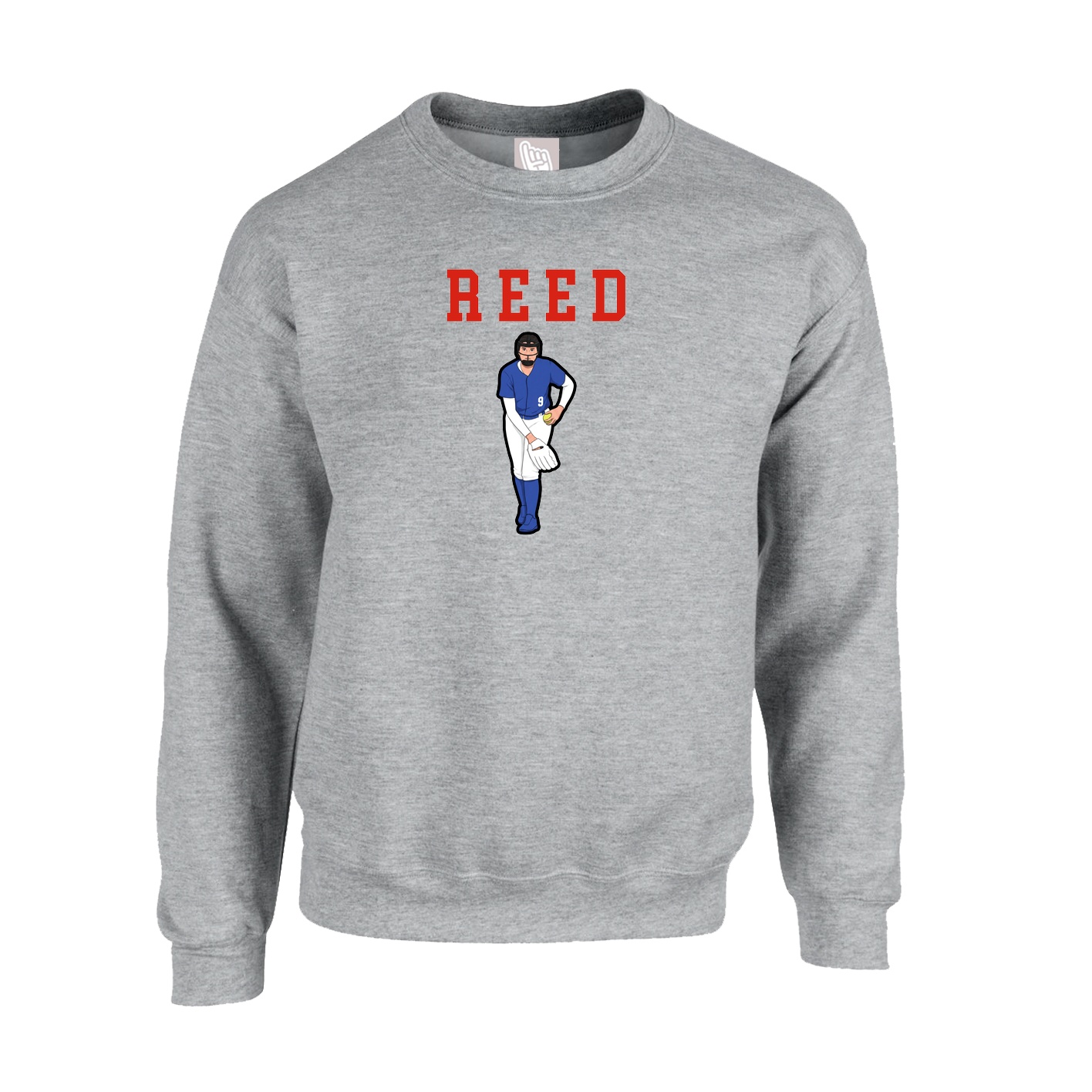 Fleece Crew — Shirsey in Grey