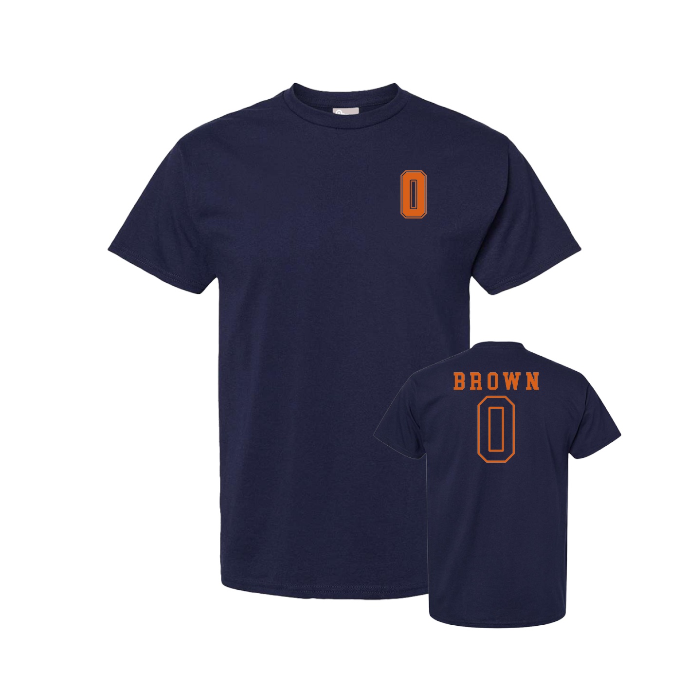 Tee — Chest Back in Navy