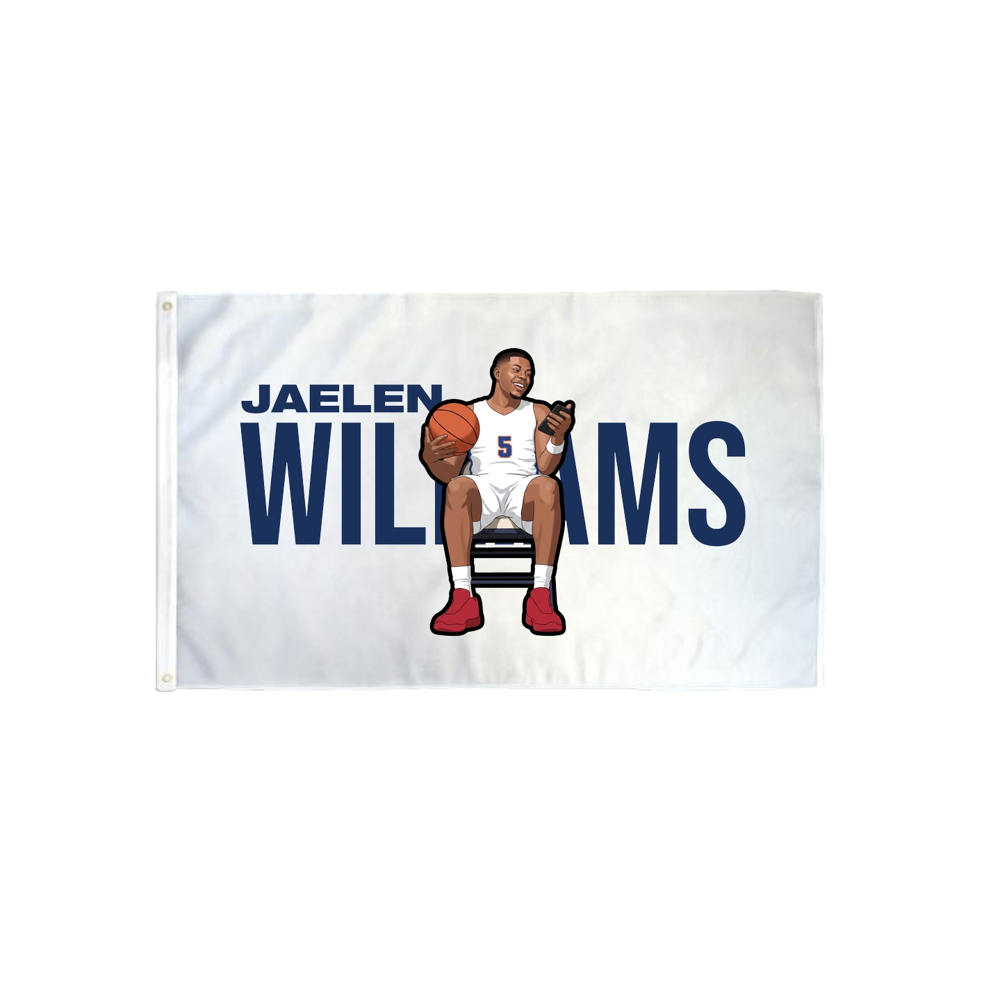 3x5 Flag — Player Name in Classic