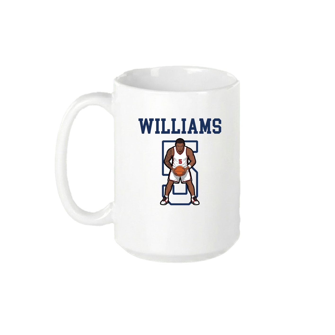 15oz Coffee Mug — Shirsey in White