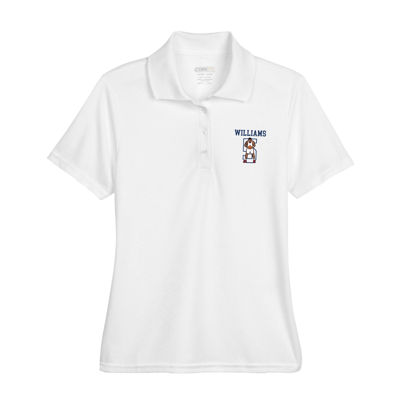 Womens Performance Polo — Shirsey in White