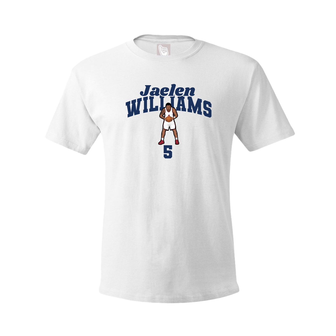 Youth Tee — Signature Arch in White