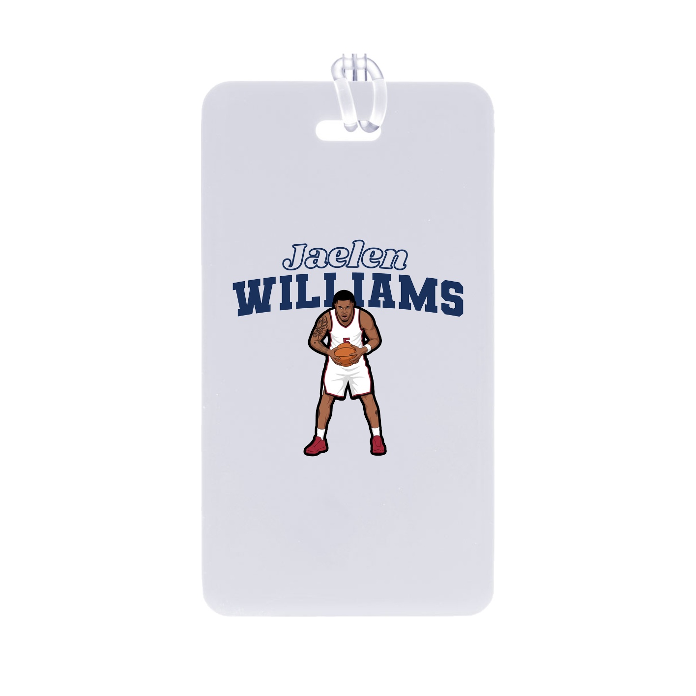 Bag Tag — Name Arch in Classic