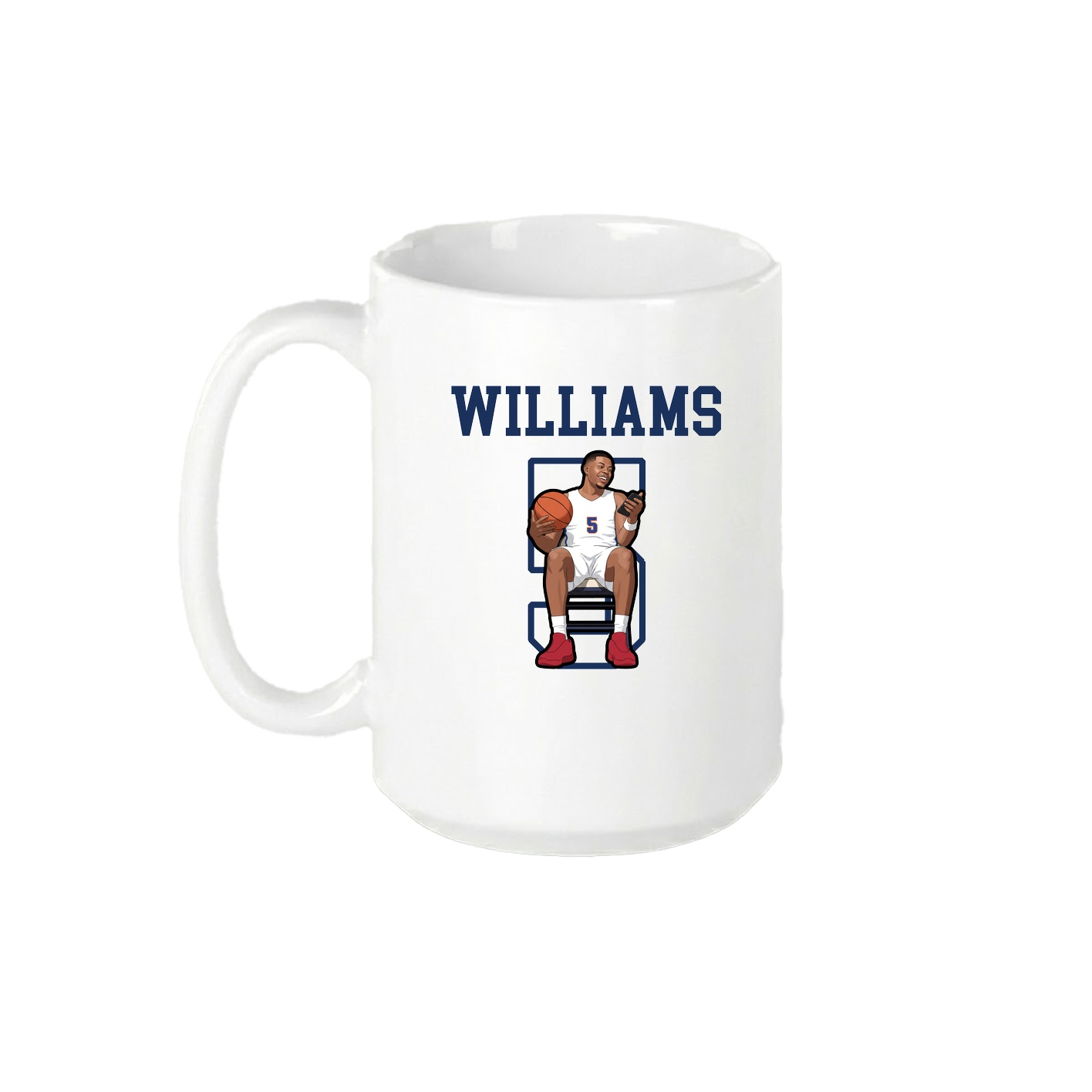 15oz Coffee Mug — Shirsey in White