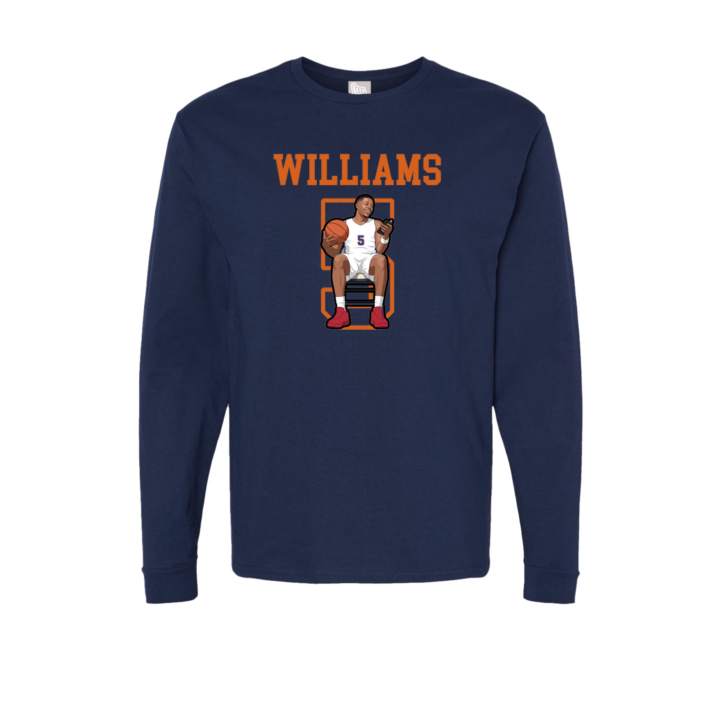 Long Sleeve Tee — Shirsey in Navy