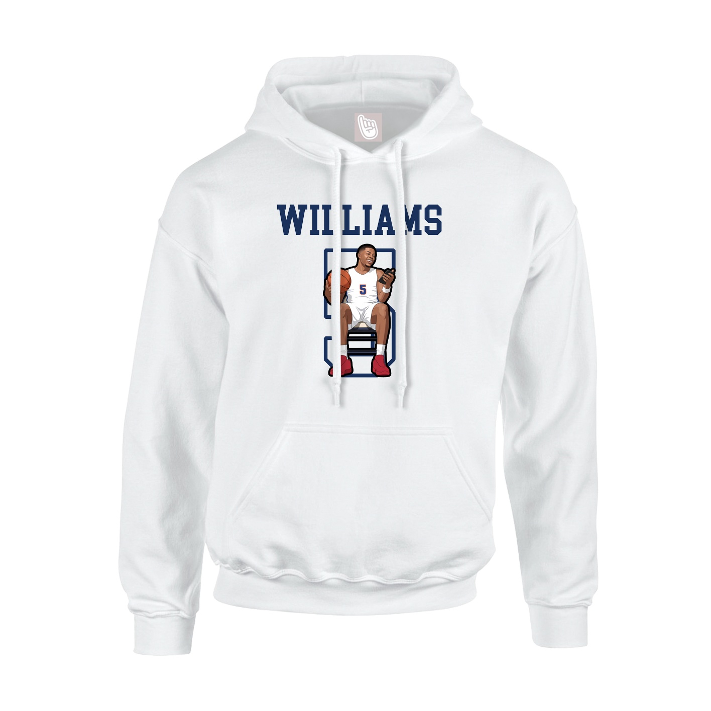 Youth Hoodie — Shirsey in White