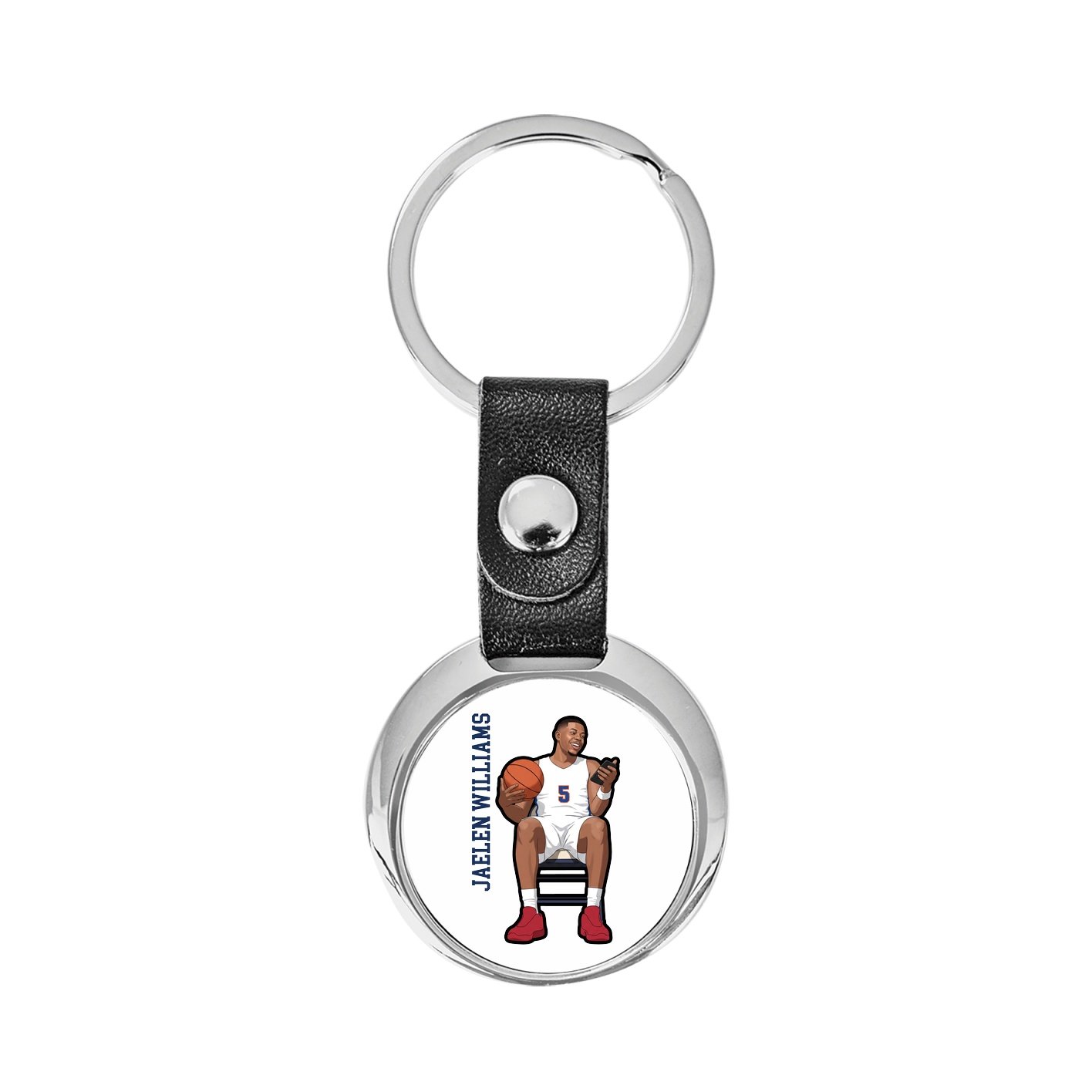 Key Chain — Name Vertical in Classic