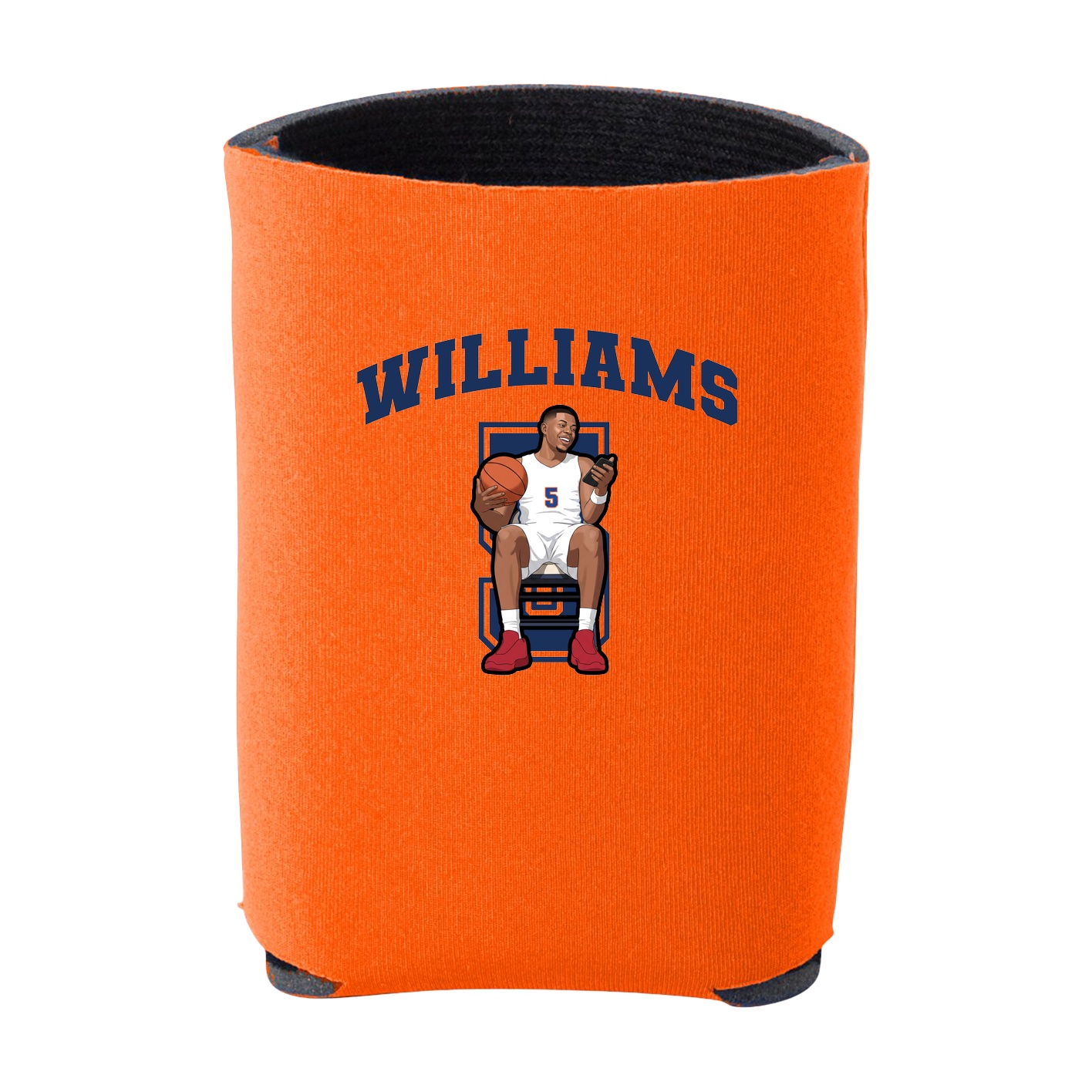 Can Holder — Number in Orange