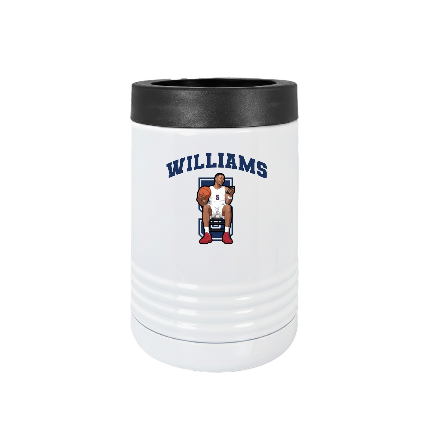Beverage Holder — Number in White