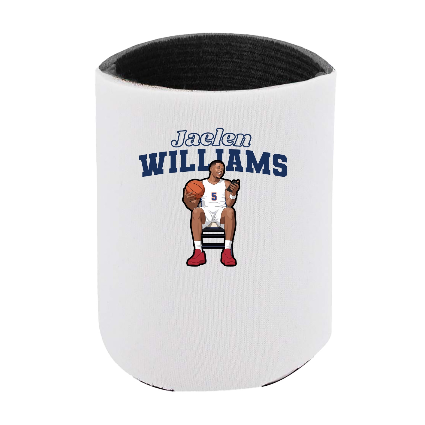 Can Holder — Name Arch in White