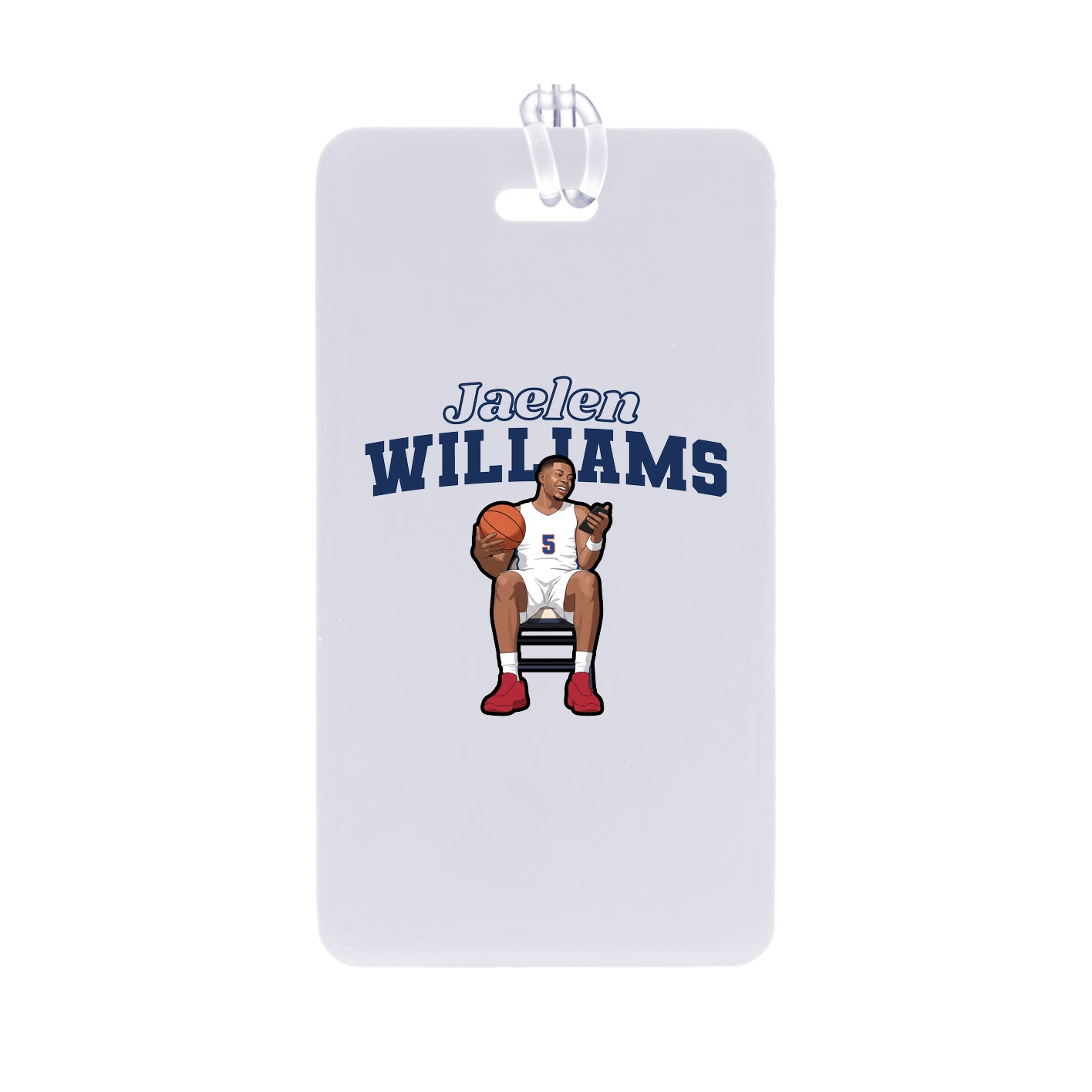 Bag Tag — Name Arch in Classic