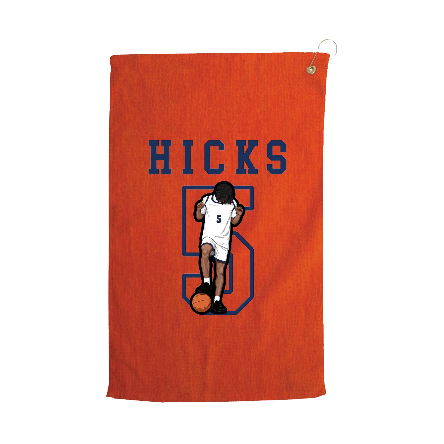 Golf Towel — Shirsey in Orange