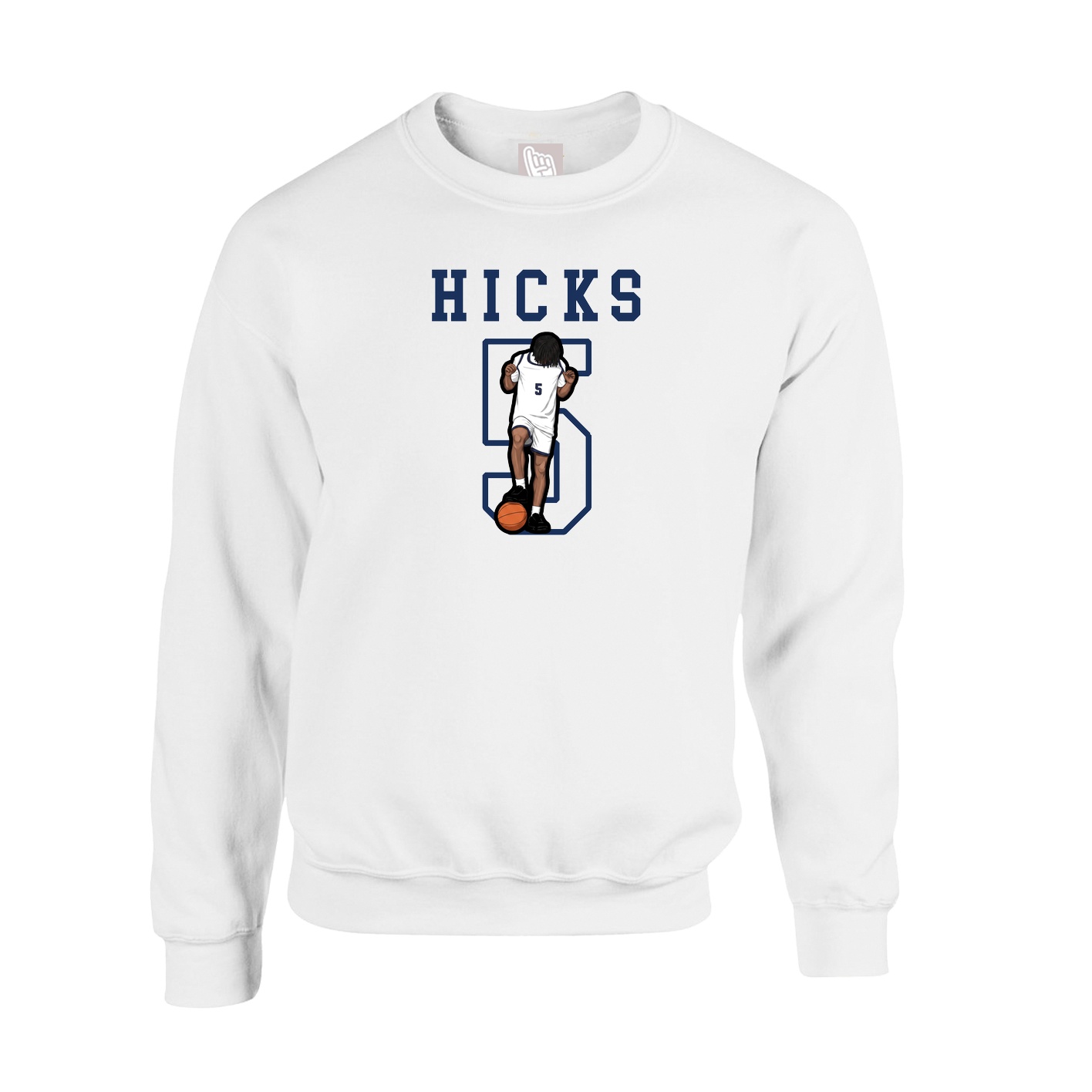 Fleece Crew — Shirsey in White