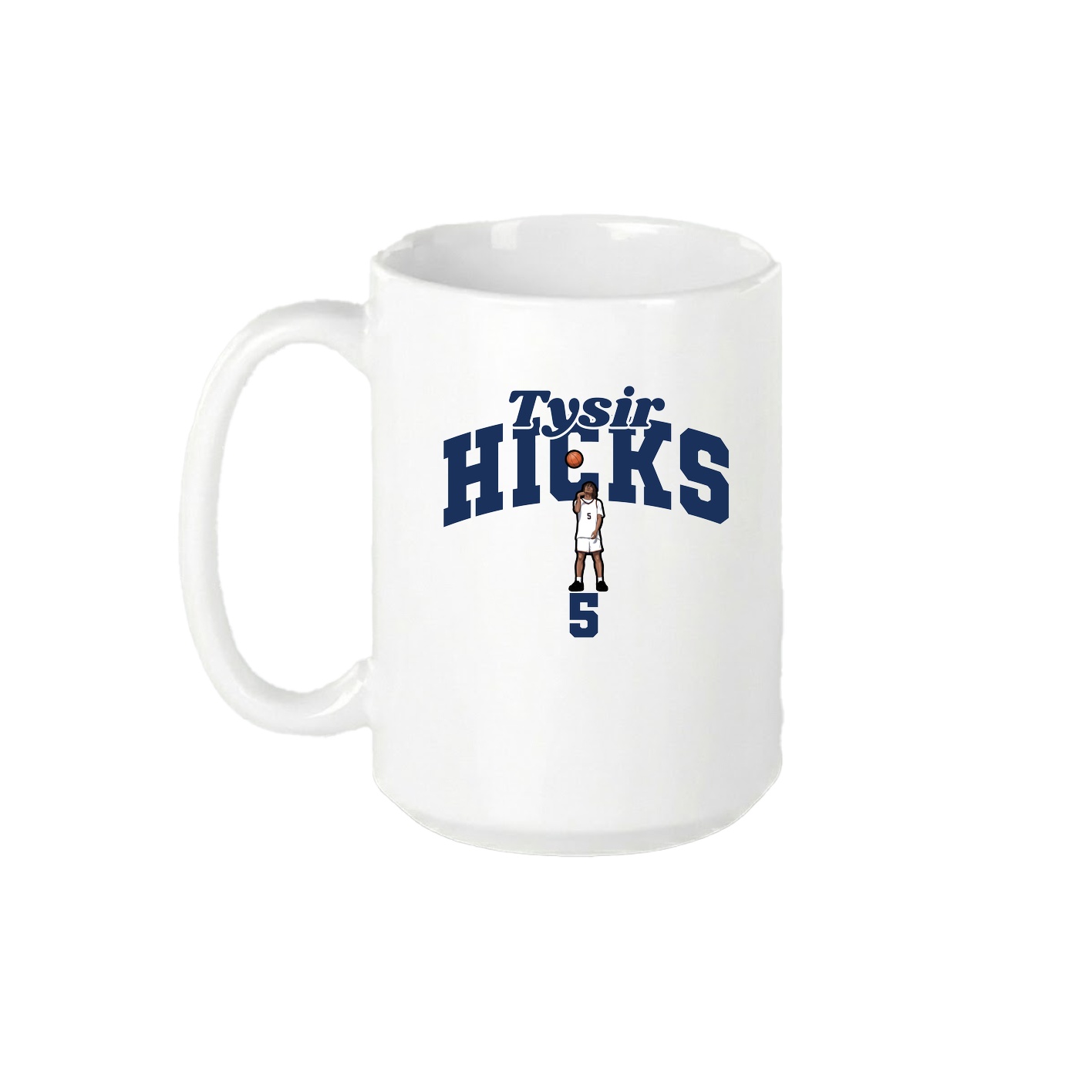 15oz Coffee Mug — Signature Arch in White