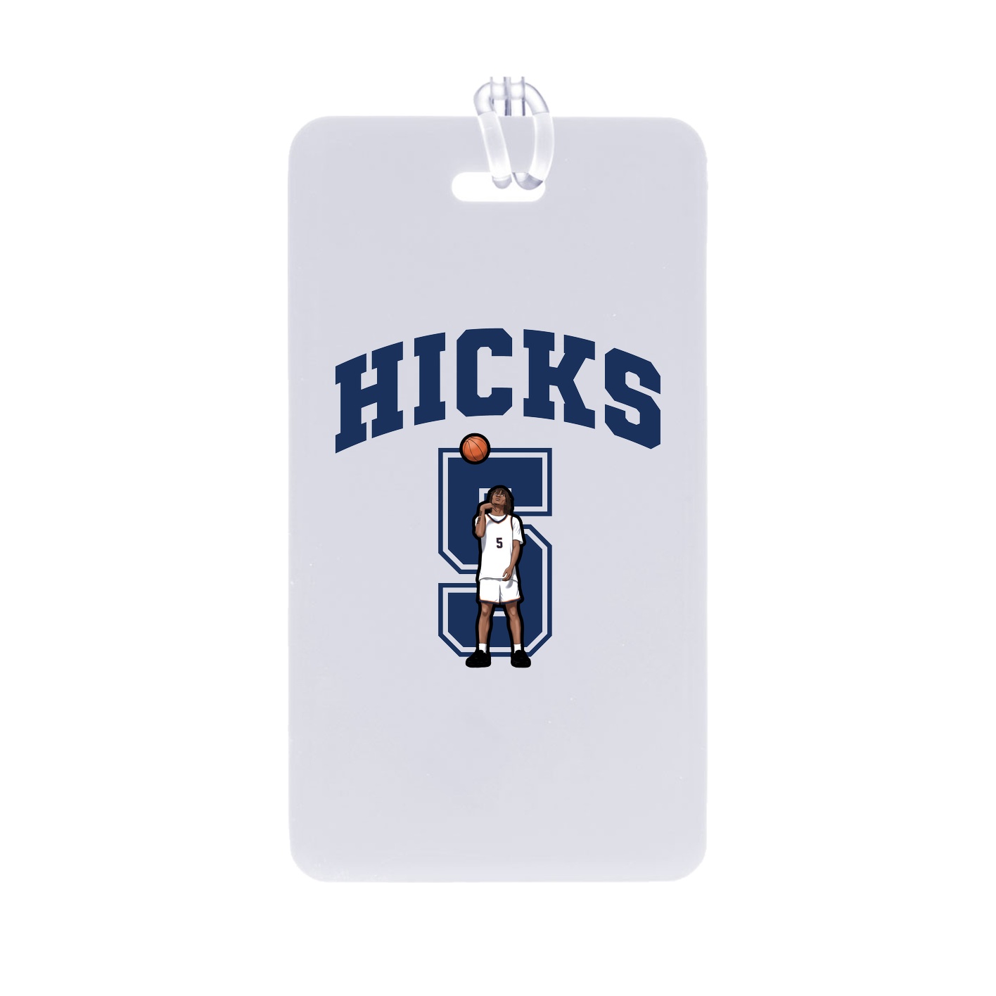 Bag Tag — Number in Classic
