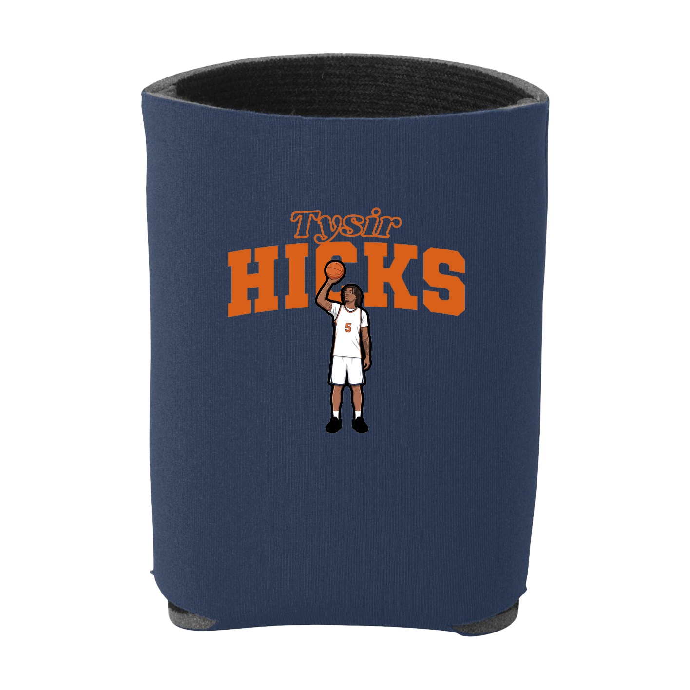 Can Holder — Name Arch in Navy