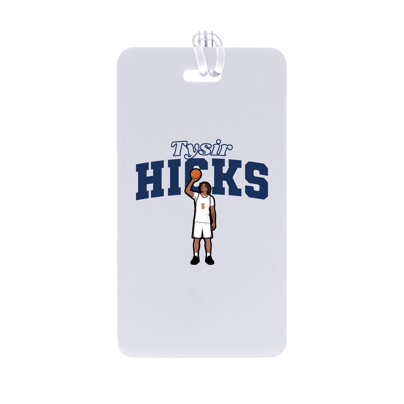 Bag Tag — Name Arch in Classic
