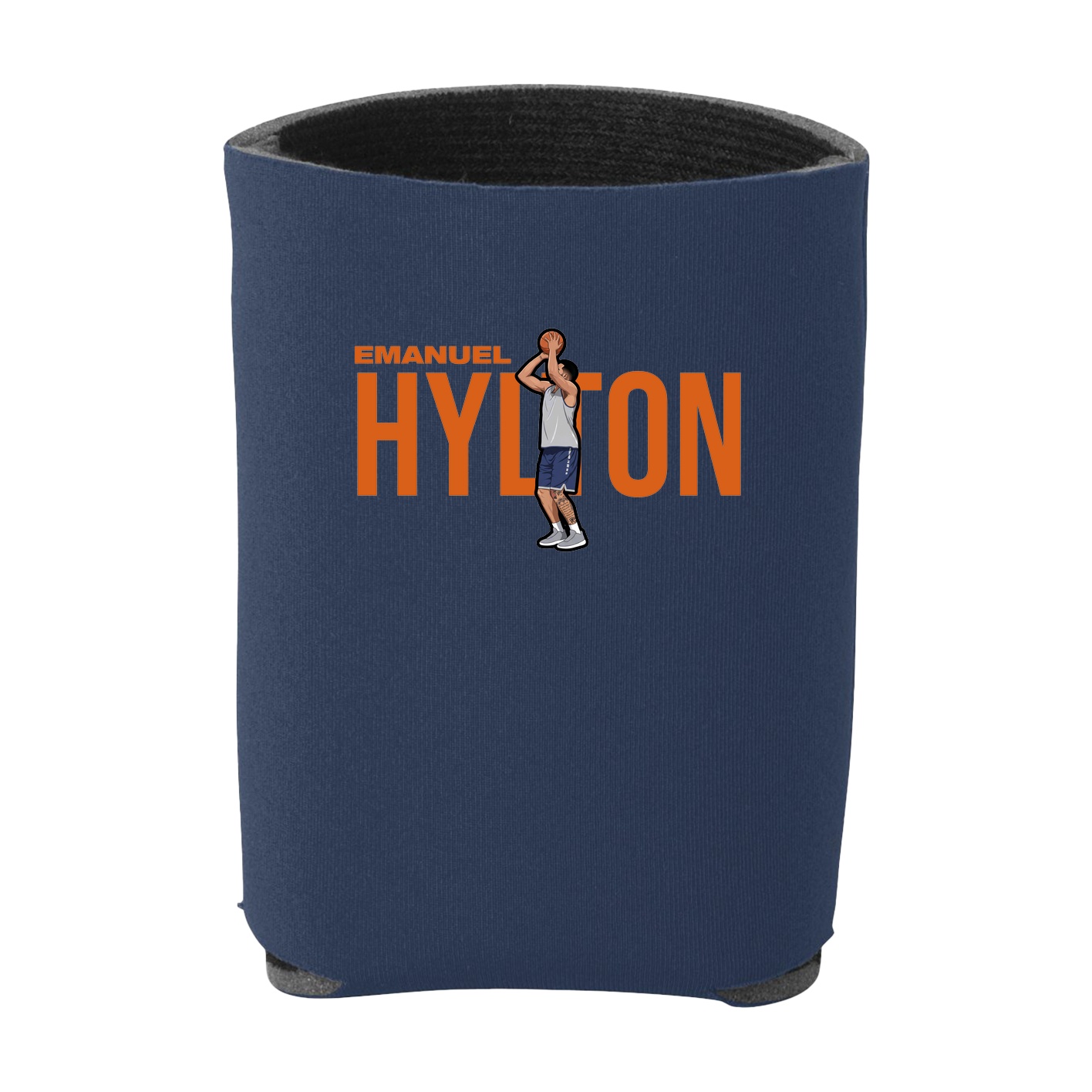 Can Holder — Player Name in Navy