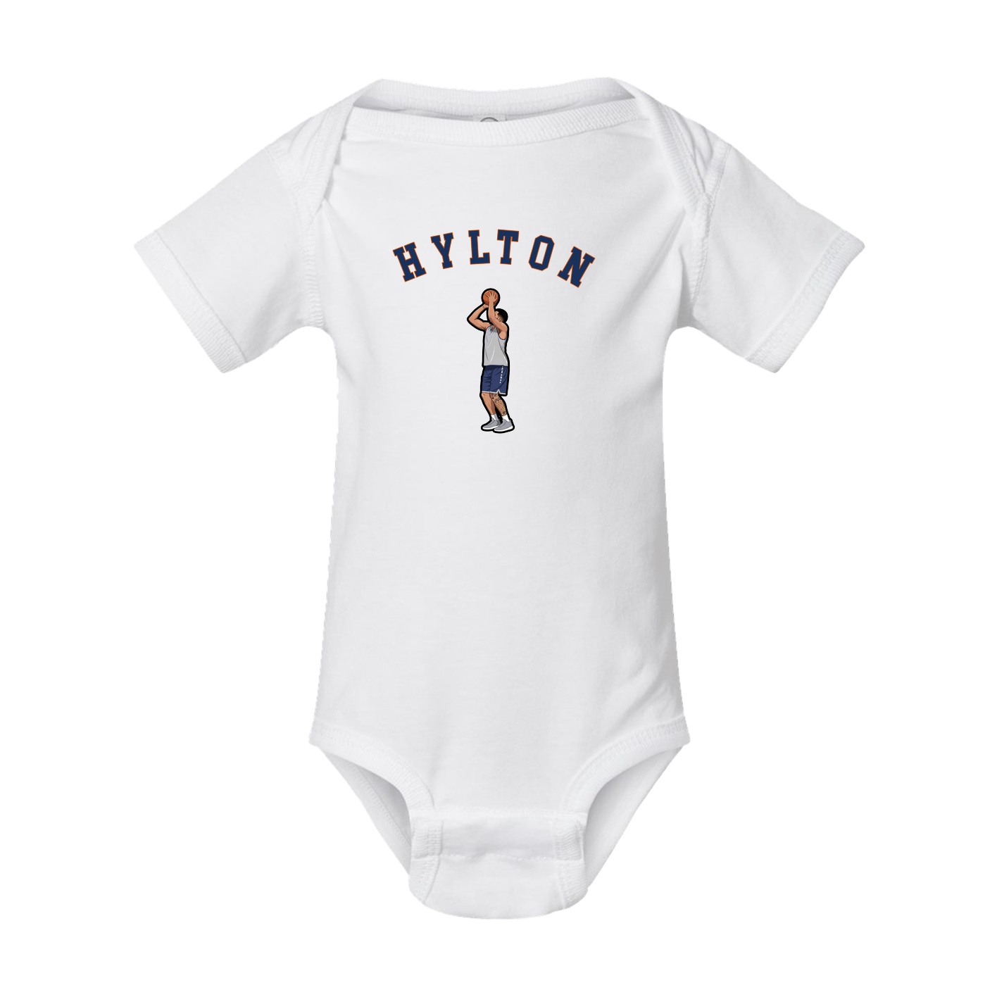 Baby Onesie — Shirsey Arch in White