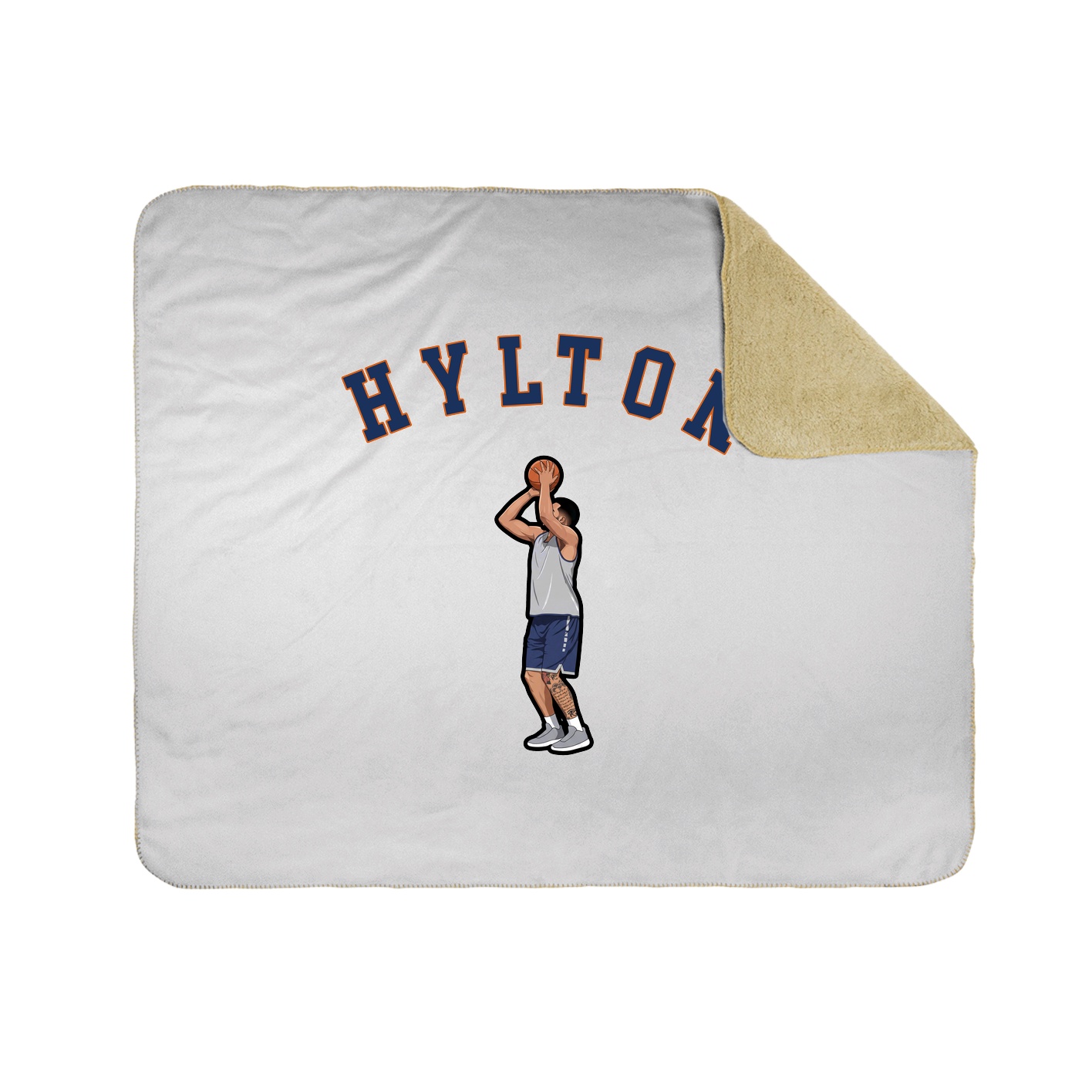 Throw Blanket — Shirsey Arch in White