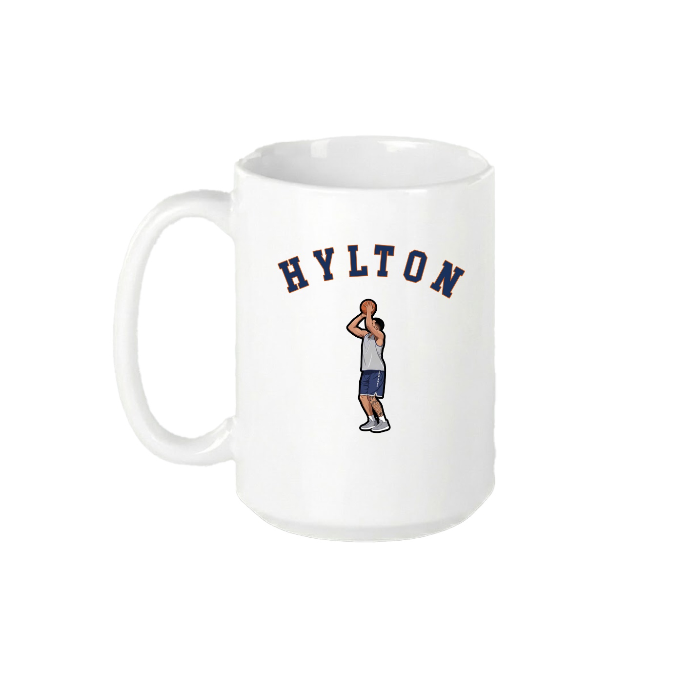 15oz Coffee Mug — Shirsey Arch in White