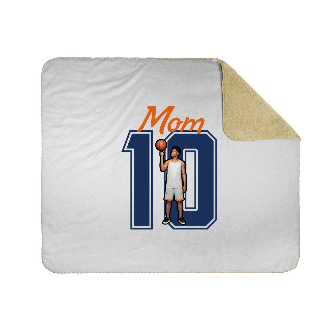 Throw Blanket — Mothers Day Shirsey in White